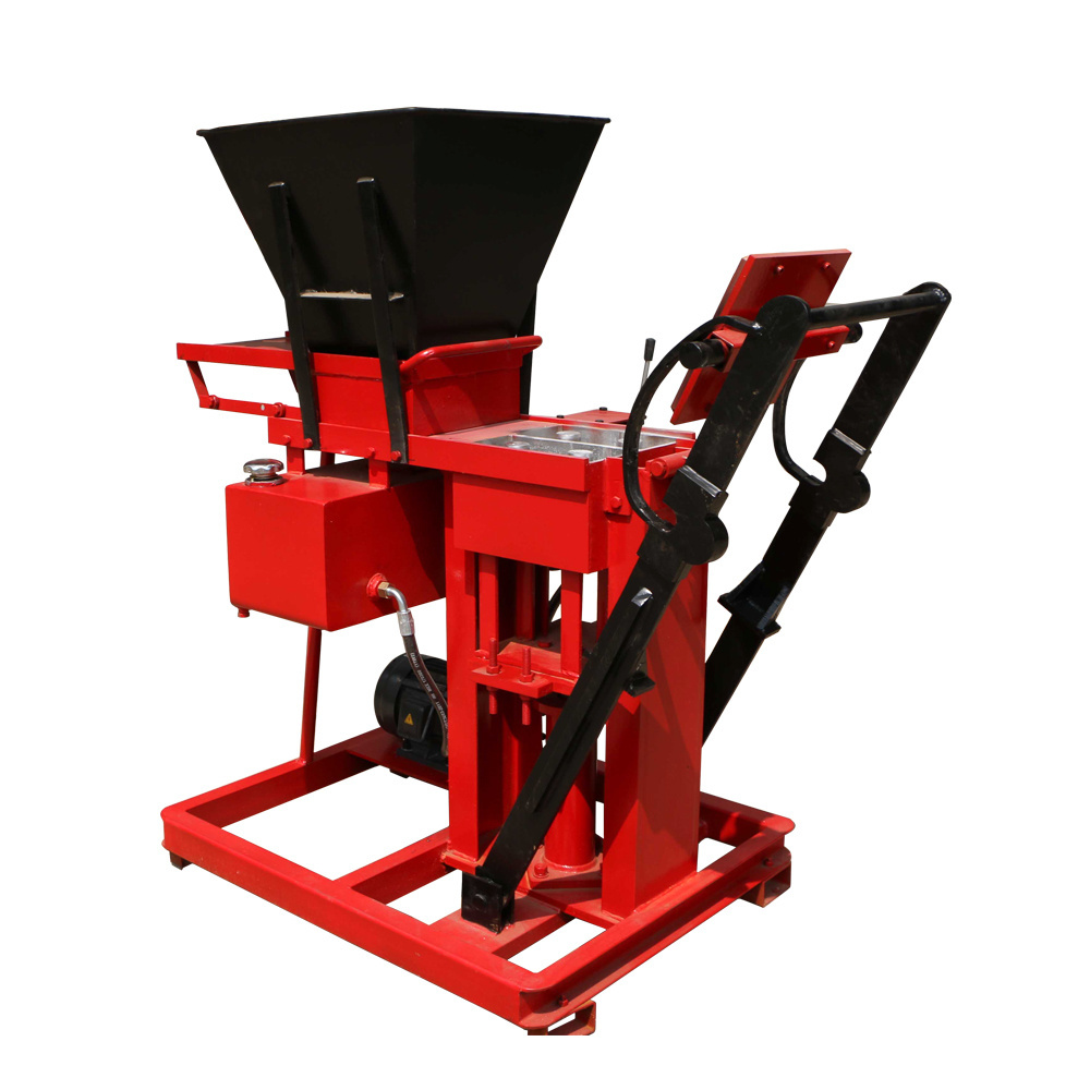 interlock automatic clay brick machine hydraulic press for making blocks ecological electric interlocking