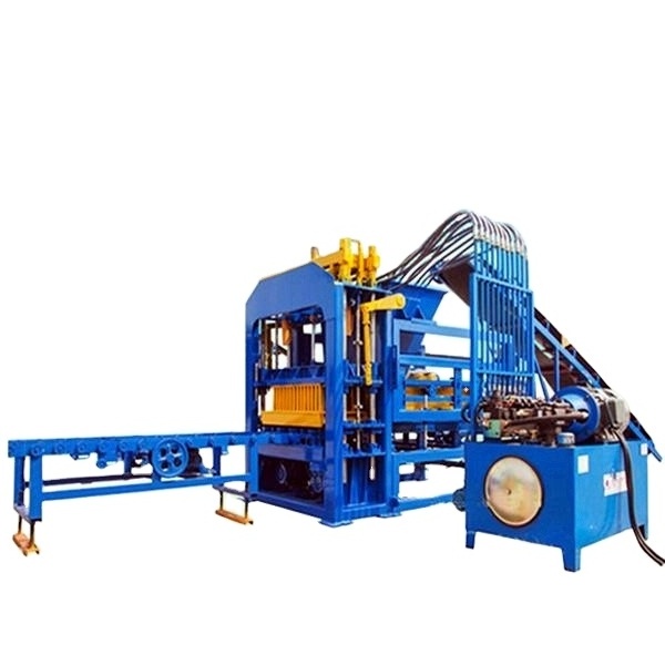 hot sale QT6 - 15 large automatic cement concrete brick  block making machinery