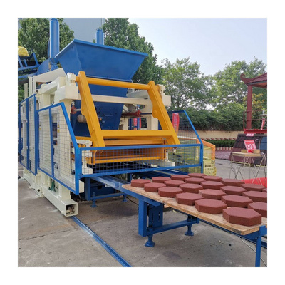 QT10-15 fully automatic cement block machine hollow concrete block machines interlocking brick machine in Thailand