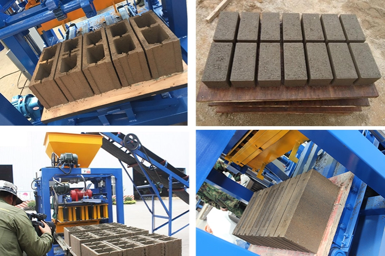 QT4-24 machine block make cement block machine concrete block mold