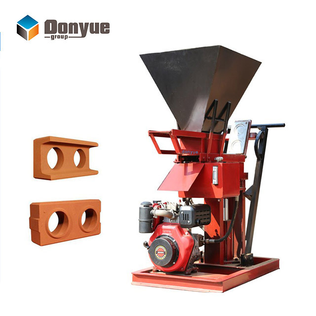 QTS1-25 hydraulic interlocking clay brick block making machine