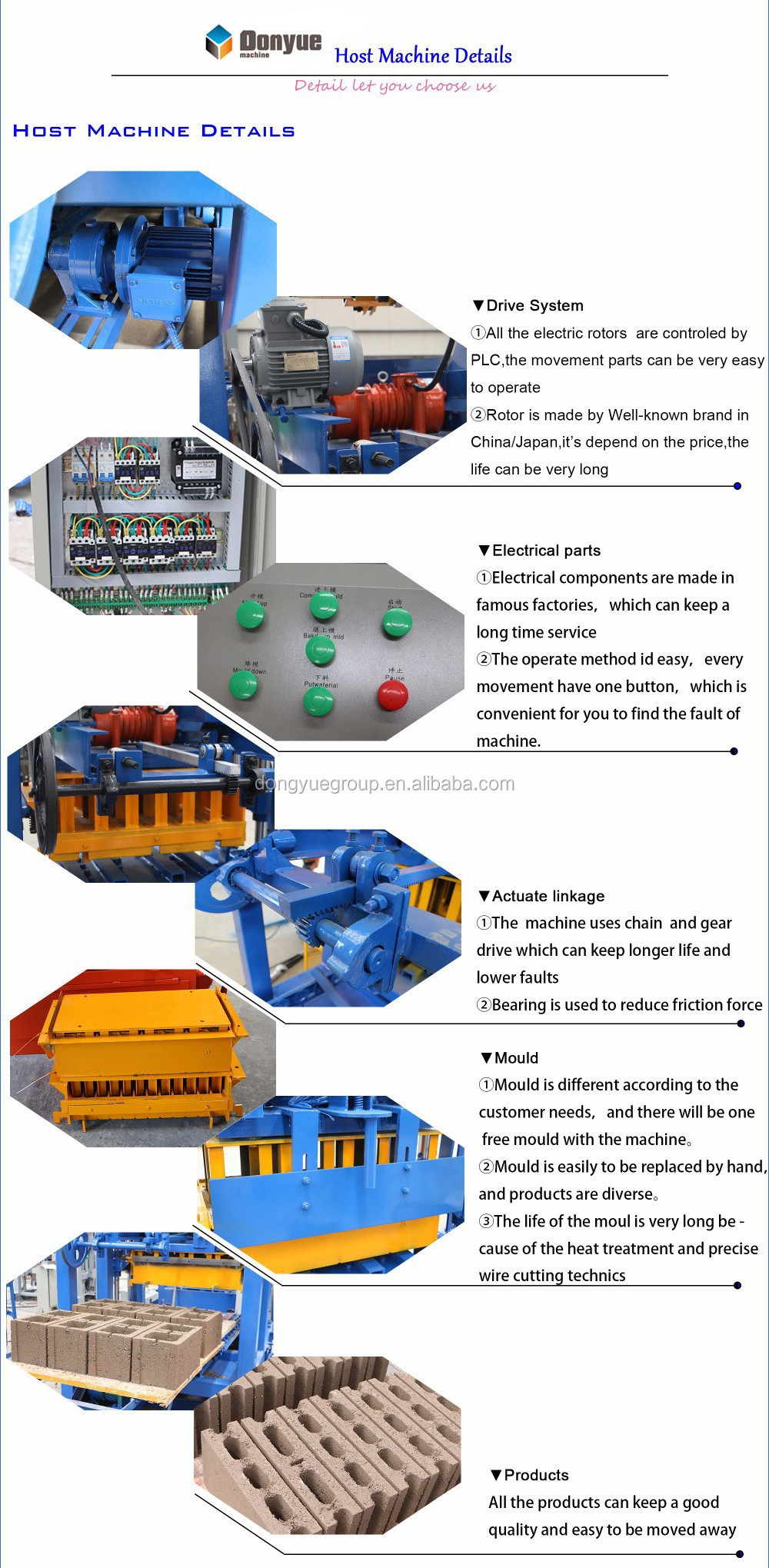 semi automatic qt 4-24 Concrete hollow block making machine price bricks cement maker