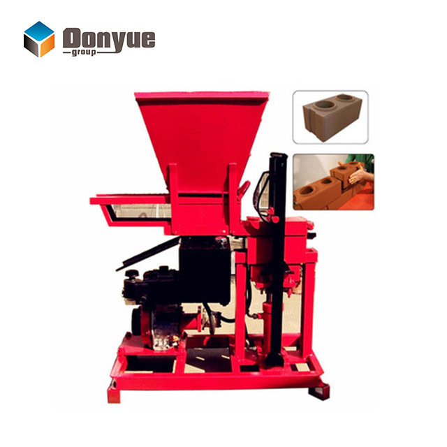 QTS1-25 hydraulic interlocking clay brick block making machine ...