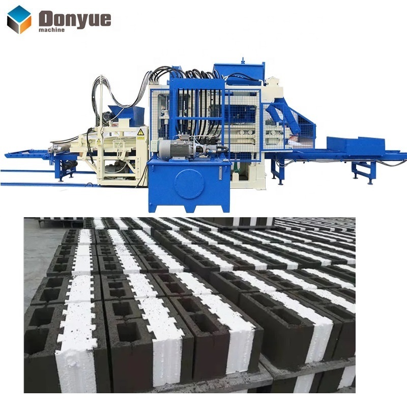 qt815 eps insert concrete block molding machine eps concrete block making machine