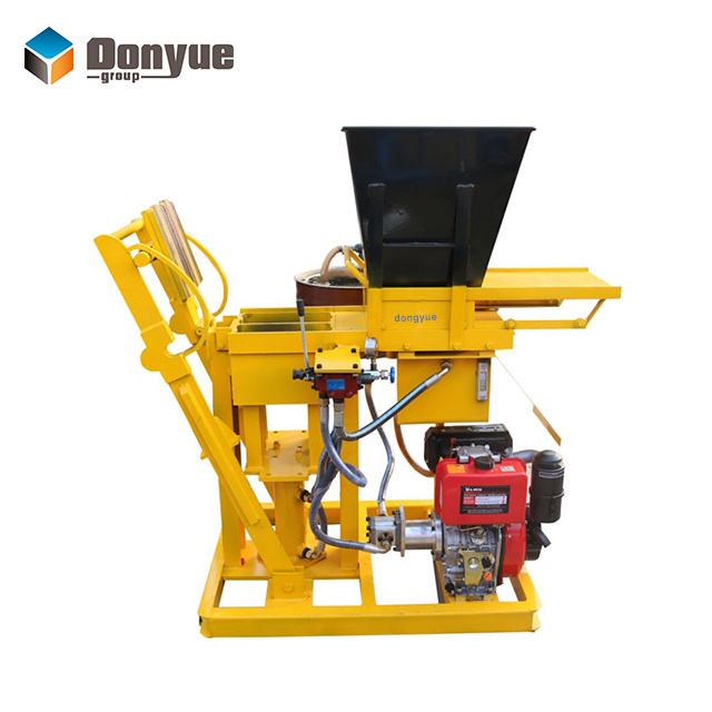 QTS1-25 hydraulic interlocking clay brick block making machine