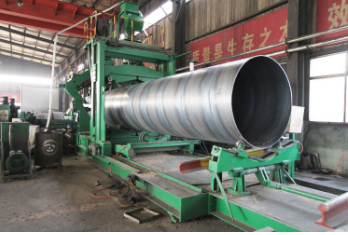 Large diameter 36 inch galvanized steel spiral corrugated culvert pipe ssaw spiral steel pipe