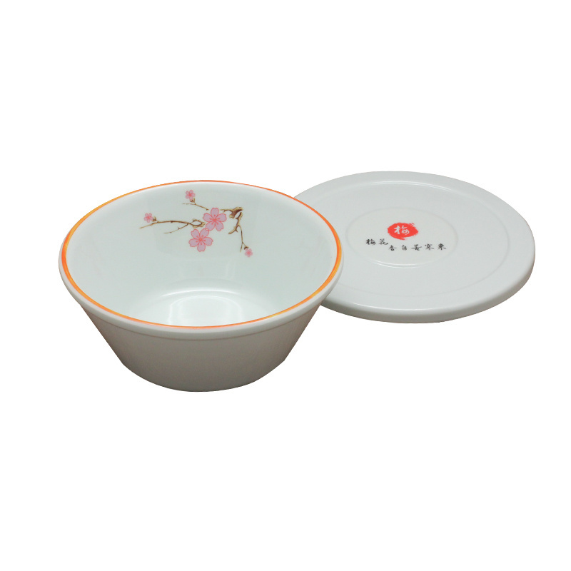 Hot Sale Custom Melamine Bowl Set Durable Flower Pattern Melamine Mixing Bowl