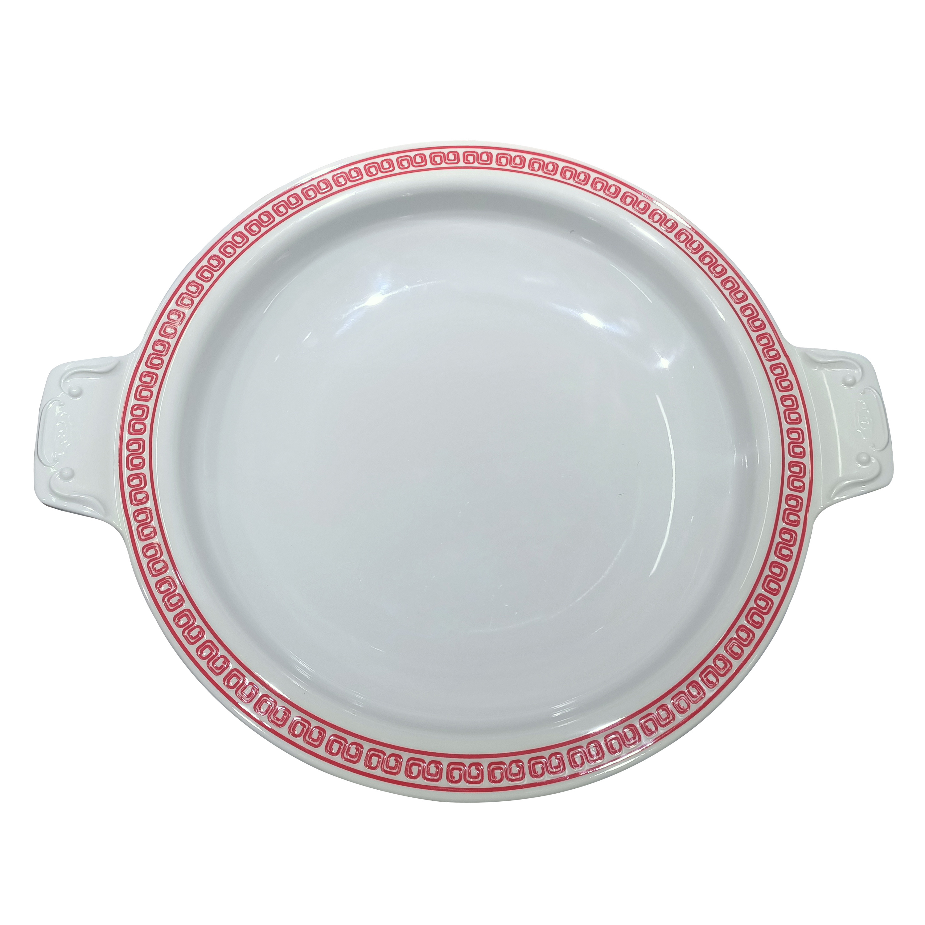 Factory Direct Sales Custom Melamine Plates Lobster Plate with Two Handle for Home Restaurant