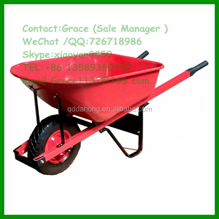 7CBF 100L 200kg capacity heavy duty wheelbarrow for garden farm wheelbarrows construction trolleys steel wheel barrow