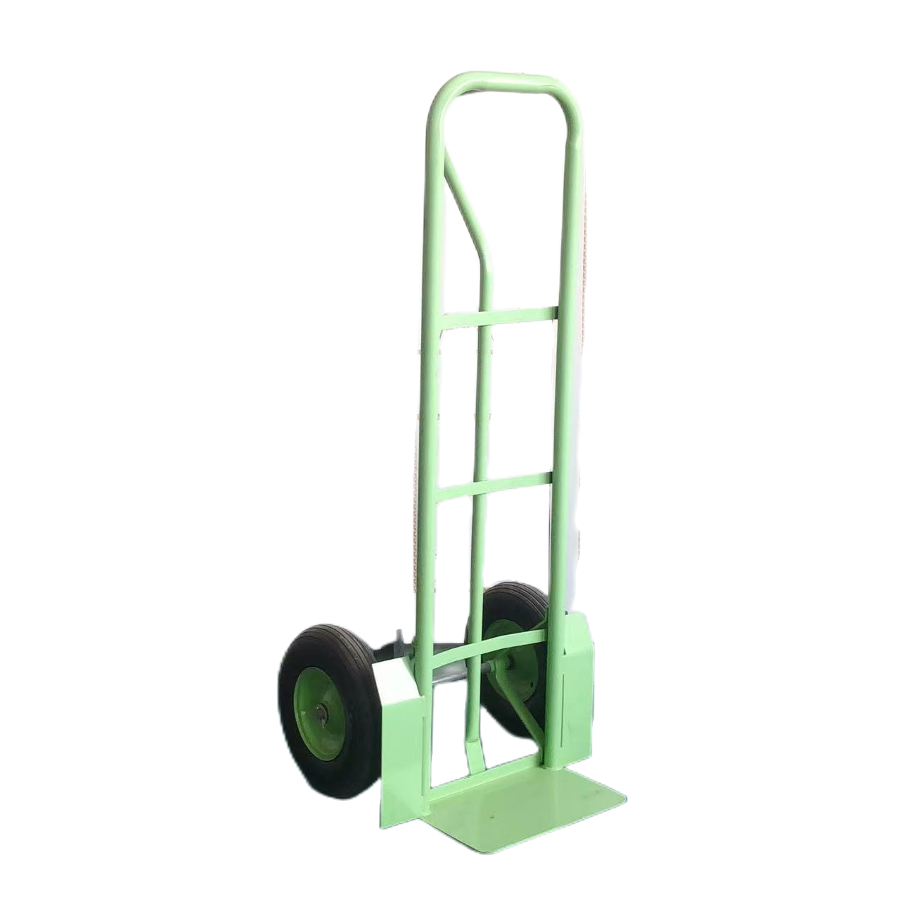 factory promotion warehouse hand trolley truck cart with flat free wheel