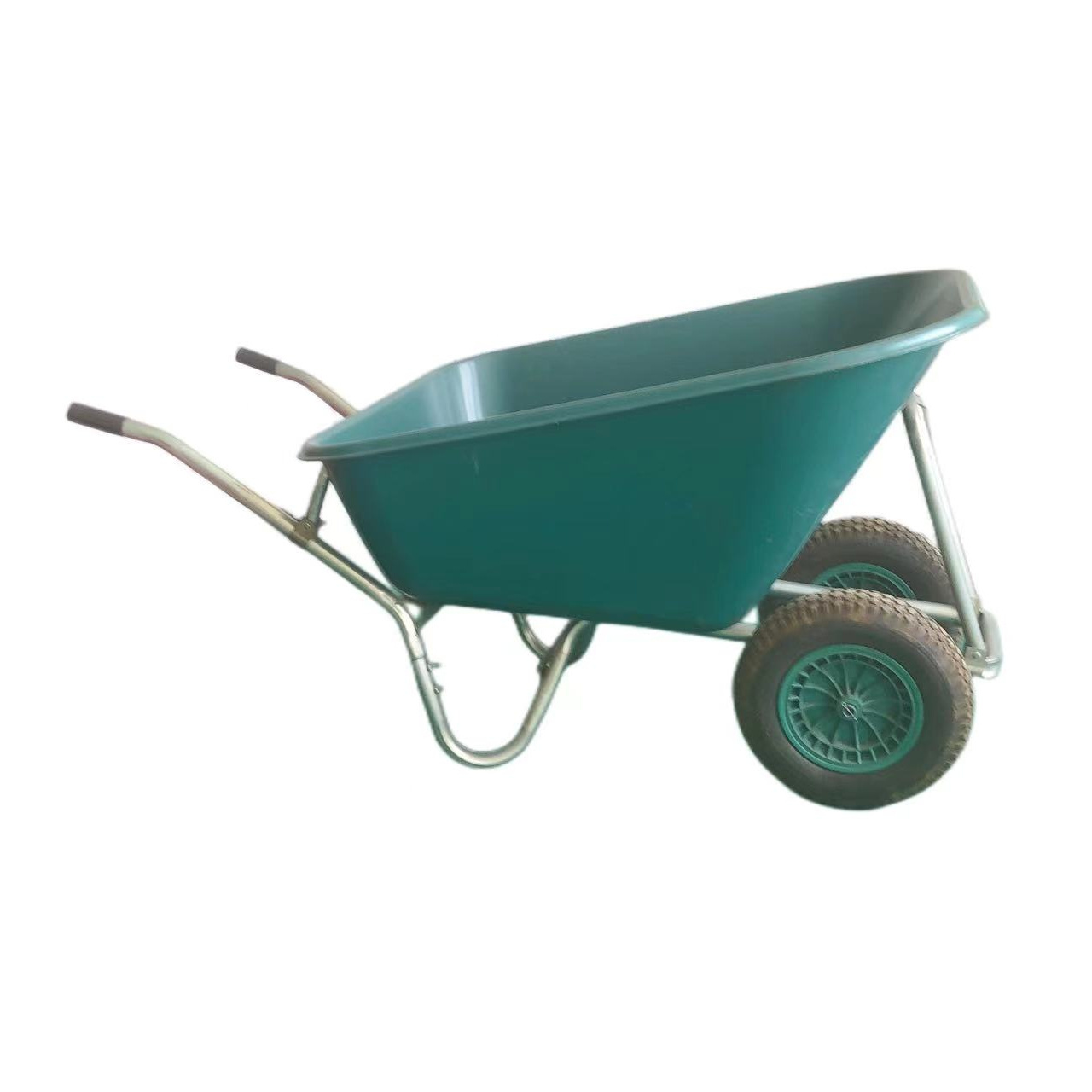 factory promotion large size PLASTIC tray 140 liter wheelbarrow