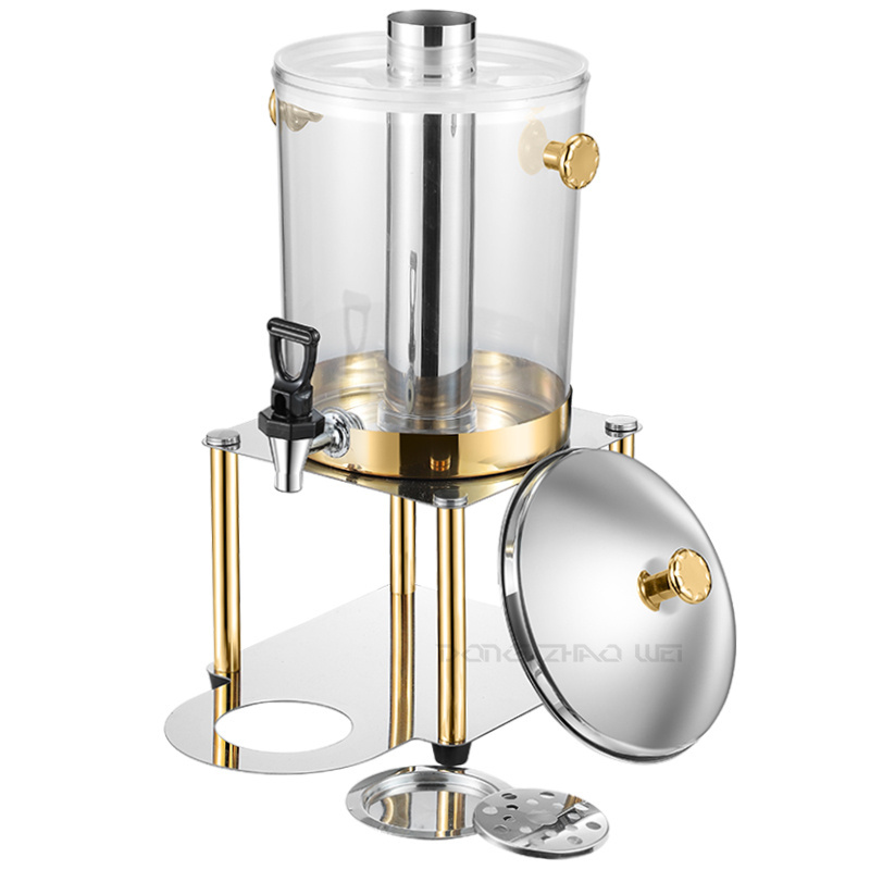 Restaurant Equipment Commercial Dispenser Juice Ice Cool Or Hot Drink Beverage Dispenser  8L/16L Gold Juicer Dispenser