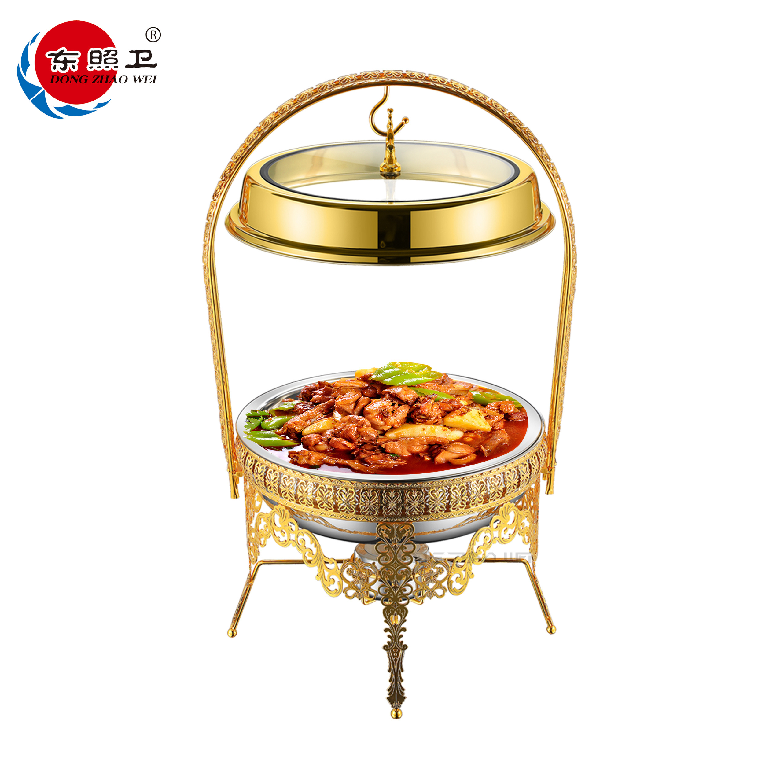 Copper Chafing Dish Pour Buffet Set Chafing Dishes For Catering Luxury Stainless Steel Gold Chaffing dish