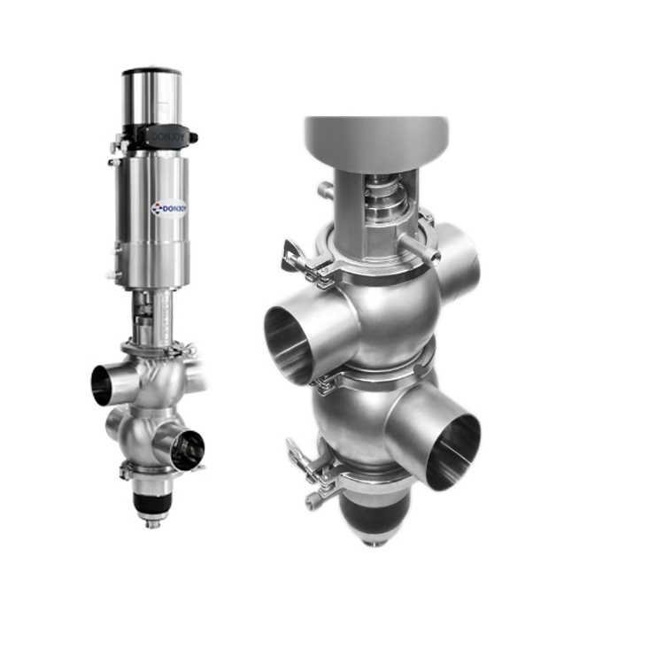 DONJOY Stainless Steel mixing proof  valve mixproof valve  with controller