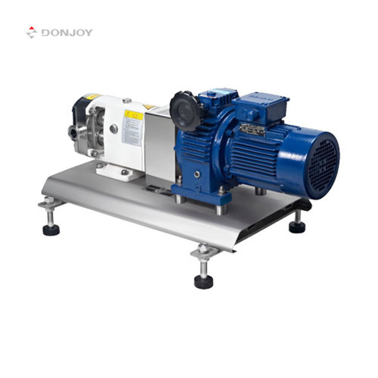 Mobile Lobe Rotor Gear Pump with Explosion-Proof Motor 3A Certification