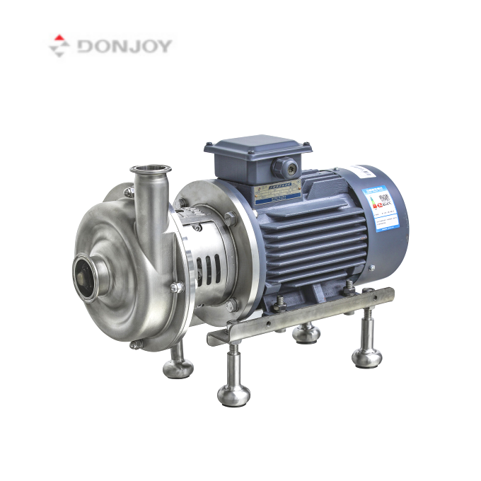 DONJOY dairy milk juice transfer food grade ss304 316L centrifugal pump with single mechanical seal