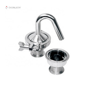 DONJOY sanitary stainless steel 316L air release valve with EPDM float ball