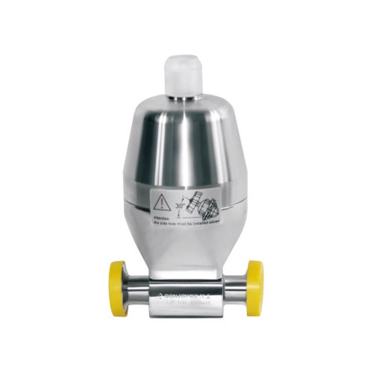 DONJOY mini stainless steel pneumatic diaphragm valve sanitary food grade membrane valve