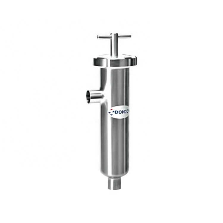 DONJOY 304 316L sanitary angle filter stainless steel filter water filter