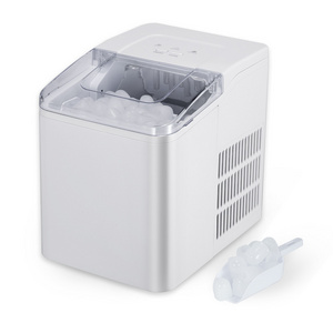 Quiet & ENERGY Efficient Ice Machine Ice Maker Machine Counter Top Home, Ice Cubes Ready in 6 Mins, Make 26 Lbs Electric WEILI