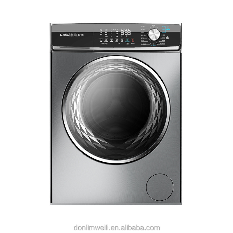 Household Large Capacity Smart 10 kg Variable Frequency Full Automatic Front Load Washing Machine