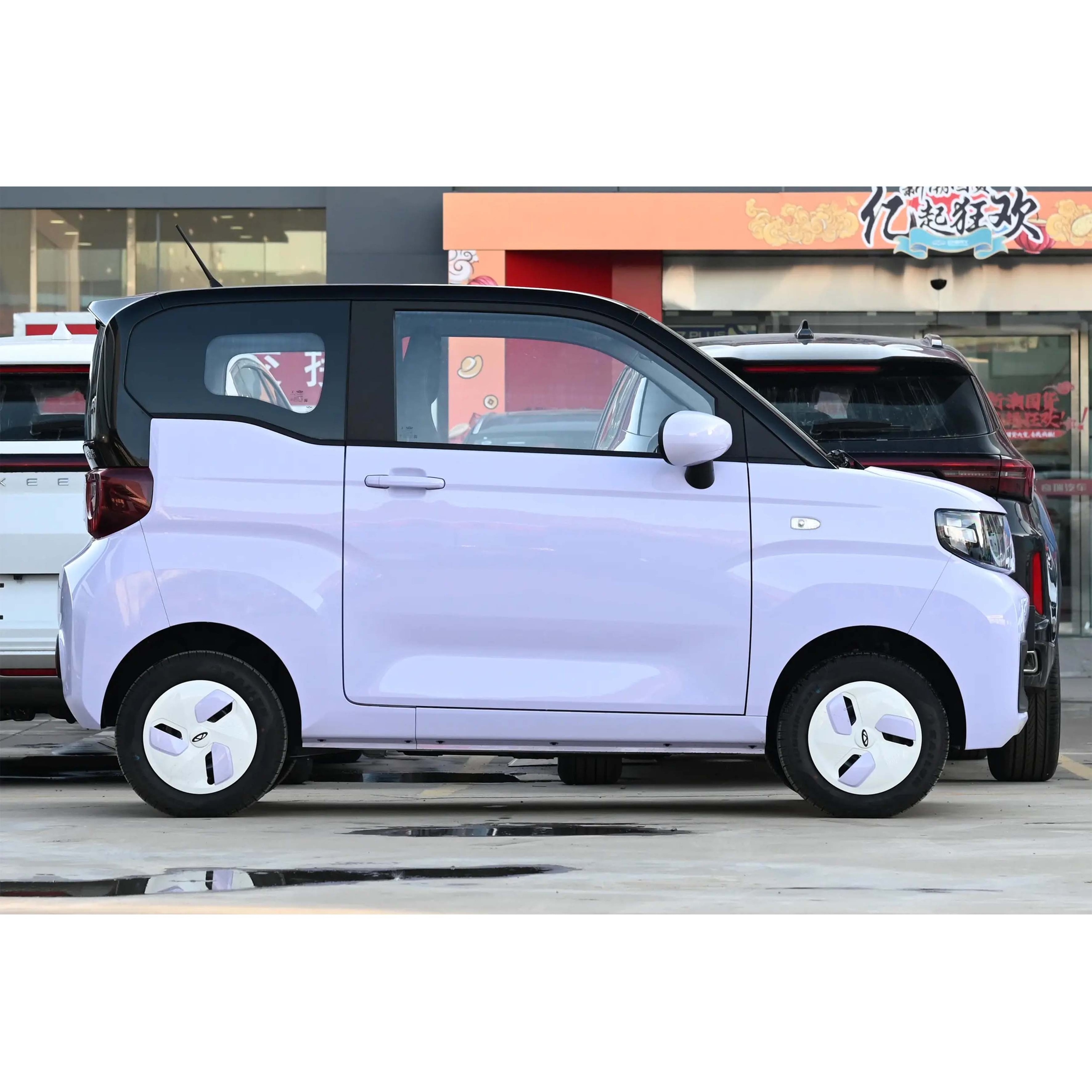 Chery Qq Ice Cream High Quality New Ev Car in China Mini Car 3 Door 4 Seater Electric Vehicle Single Speed Gearbox