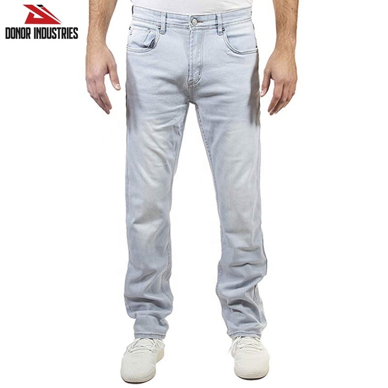 Pakistan Made Top Quality Denim Jeans Pants Mens Jeans Straight Leg Regular Fit Heavy Denim Trouser Pants