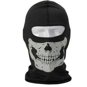 Wholesale Custom 2024 Ghost Skull Balaclava Lightweight Skull Full Face Mask And Neck Balaclava