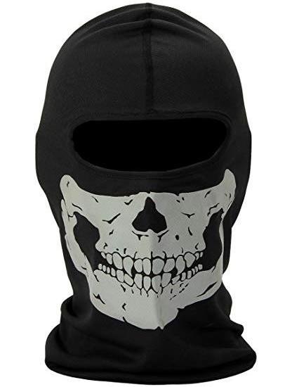 Wholesale Custom 2024 Ghost Skull Balaclava Lightweight Skull Full Face Mask And Neck Balaclava