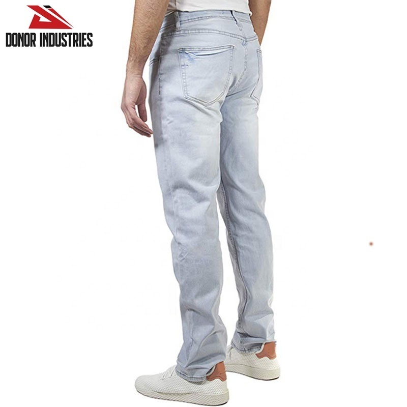 Pakistan Made Top Quality Denim Jeans Pants Mens Jeans Straight Leg Regular Fit Heavy Denim Trouser Pants