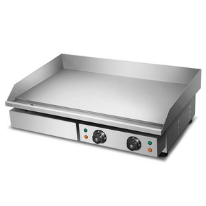 Donper electric griddles commercial restaurant stainless steel Electric griddle with flat top machine stalls equipment