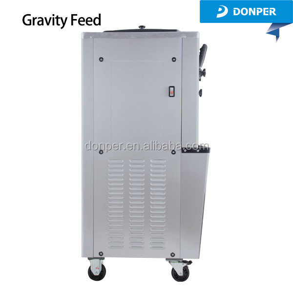 Donper Keep Fresh Commercial Ice Cream Machine Soft Serve Machine / Frozen Yogurt Machine D635 for sale