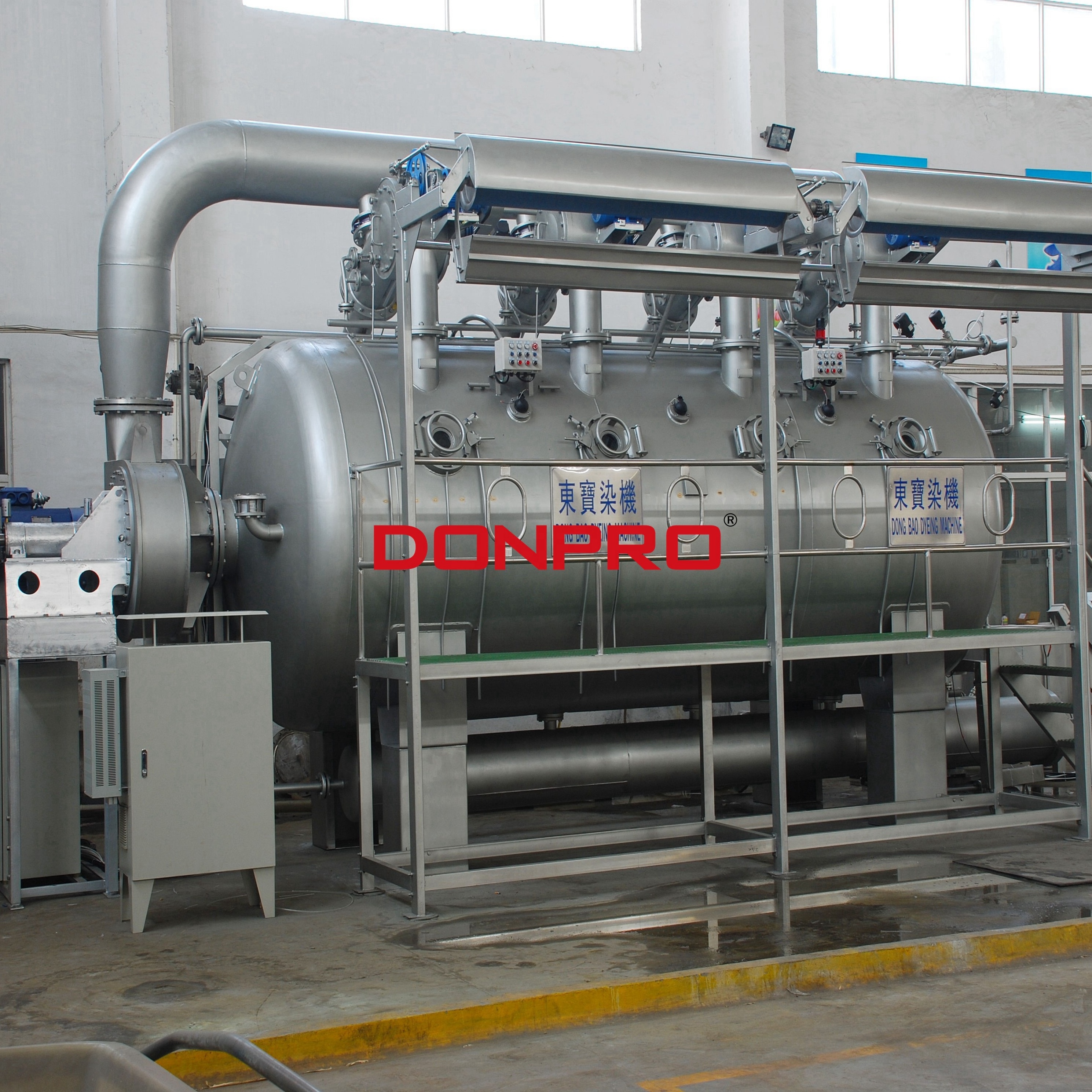 High Temperature 250kg-1500kg Textile Prices Fabric Dyeing Machine Prices