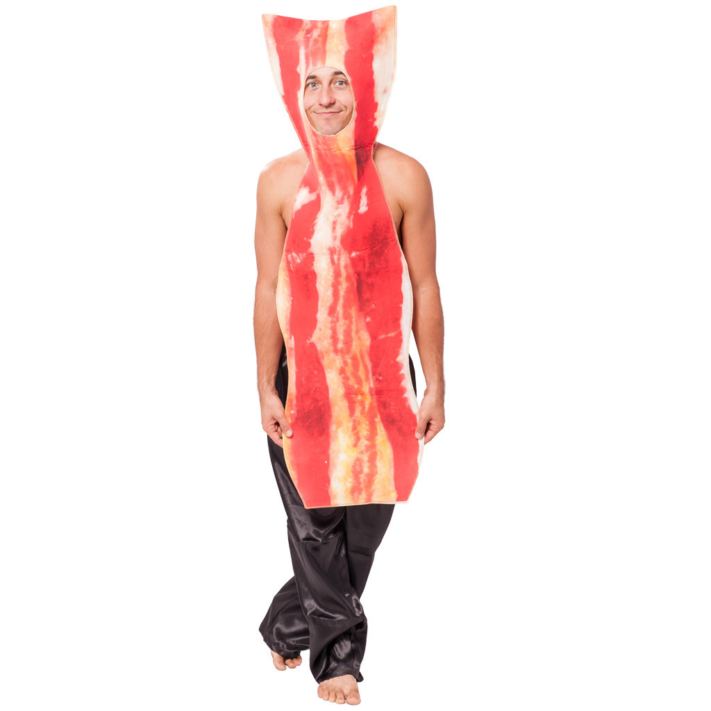 Halloween Party Stage Performance Costume Food Costume Funny Ham meat Costume