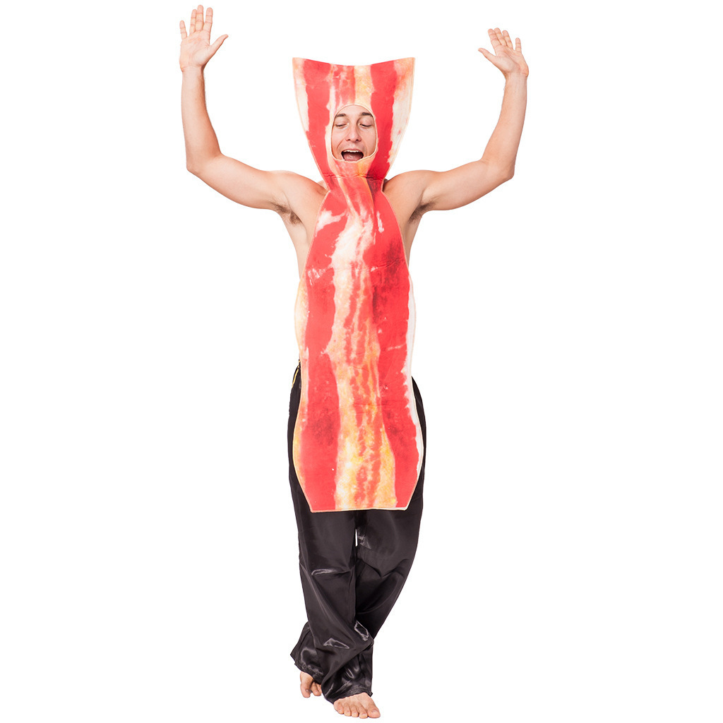 Halloween Party Stage Performance Costume Food Costume Funny Ham meat Costume