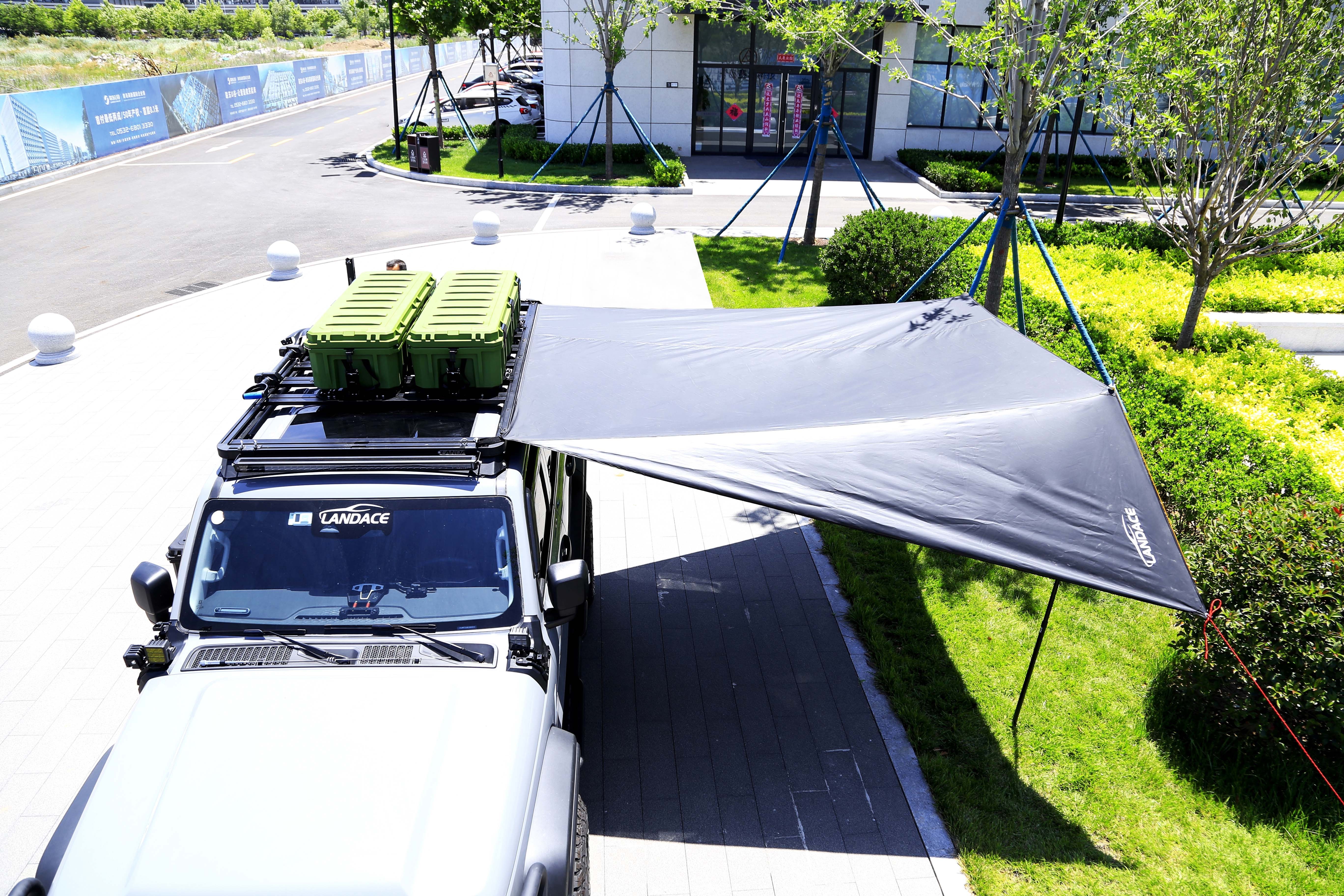 Outdoor Camping Accessories Universal Car Roof Side Awning Tent 4x4 Offroad Car Roof Tent