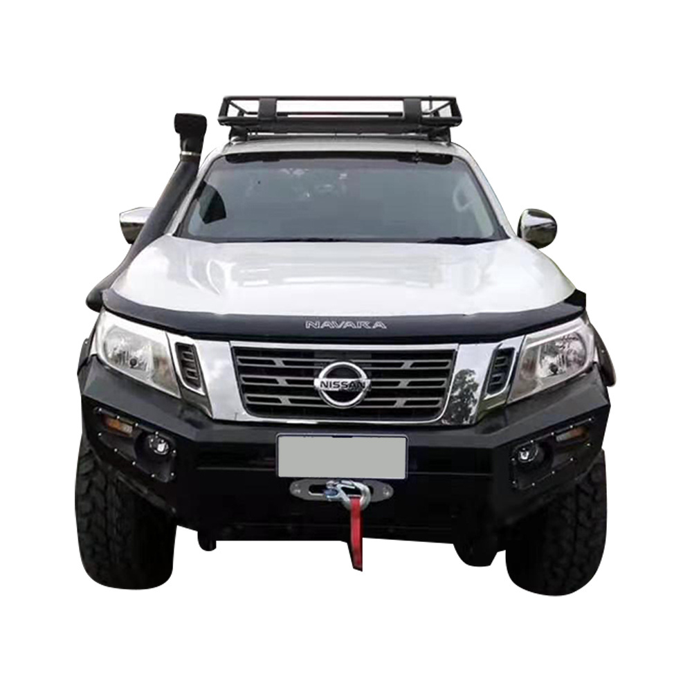 Factory Direct Auto Accessories Front Bumper Rear Bumper with Tire Jerrycan Carrier Winch Bull Bar Fit for Nissan Navara NP300