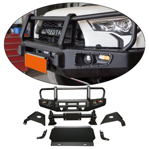 Car Modified Spare Parts  front bumper kit Guard Rear Bumper With Tire Carrier Jerrycan Holder for  Toyota 4runner