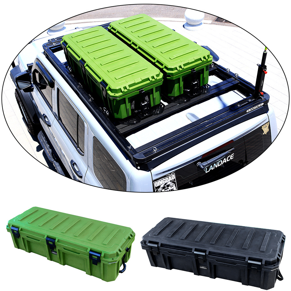 Heavy Duty Car Roof Rack box Mounted power car roof storage box with wheels car tools box set mechanics