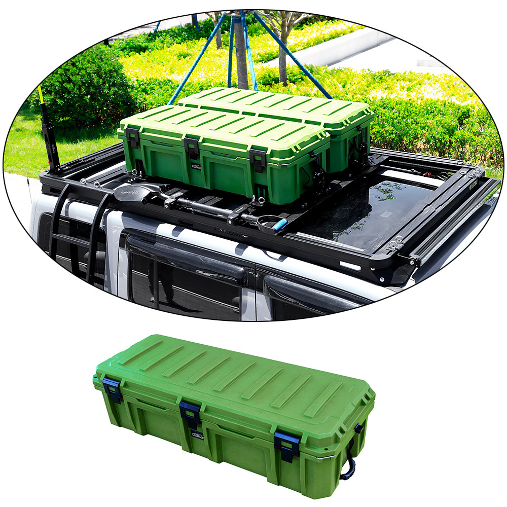 Heavy Duty Car Roof Rack box Mounted power car roof storage box with wheels car tools box set mechanics