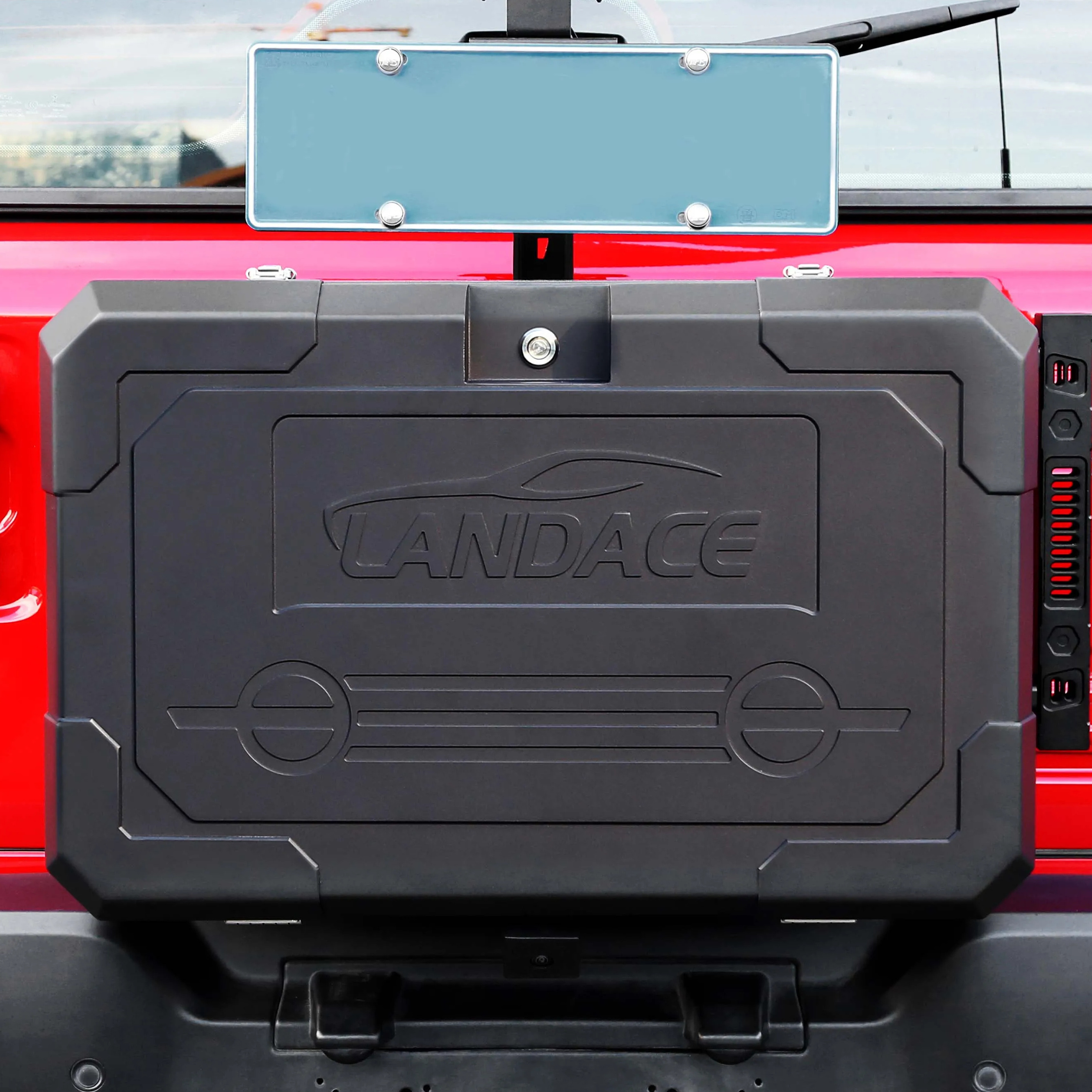 4X4 Off road  jeep Wrangler Jk JL Accessories Side Window Expansion Storage Box Jeep Side Tool Box