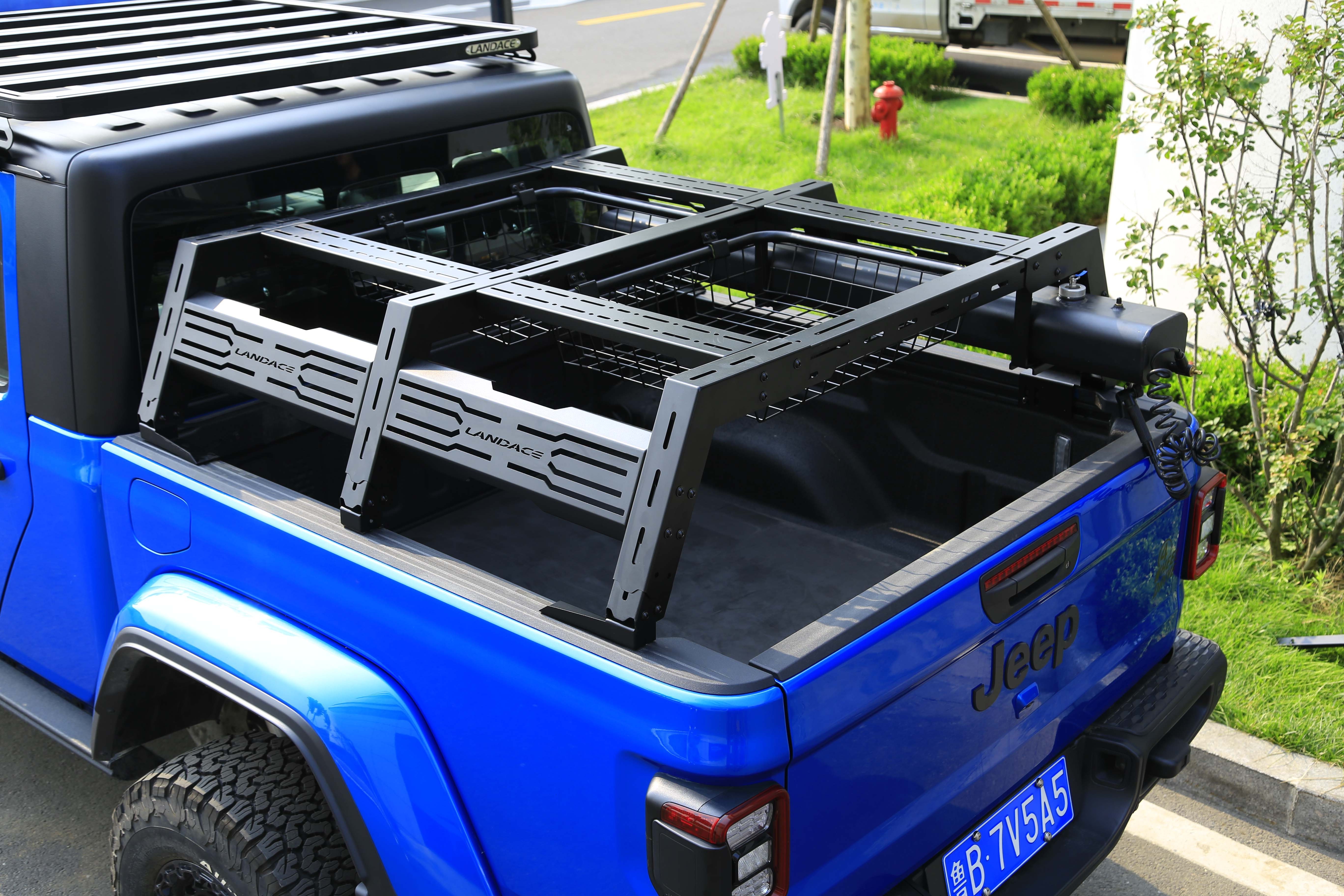 4x4 Offroad Pickup Truck Car Exterior Accessories Universal Mn steel Pickup Truck Bed Rack Roll Bar For Nissan Navara NP300