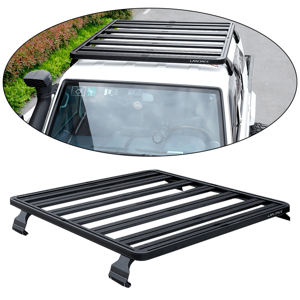 Off Road Accessories Land Cruiser LC79 Aluminum Alloy 4X4 Gutter Mount Car Roof Racks for Toyota