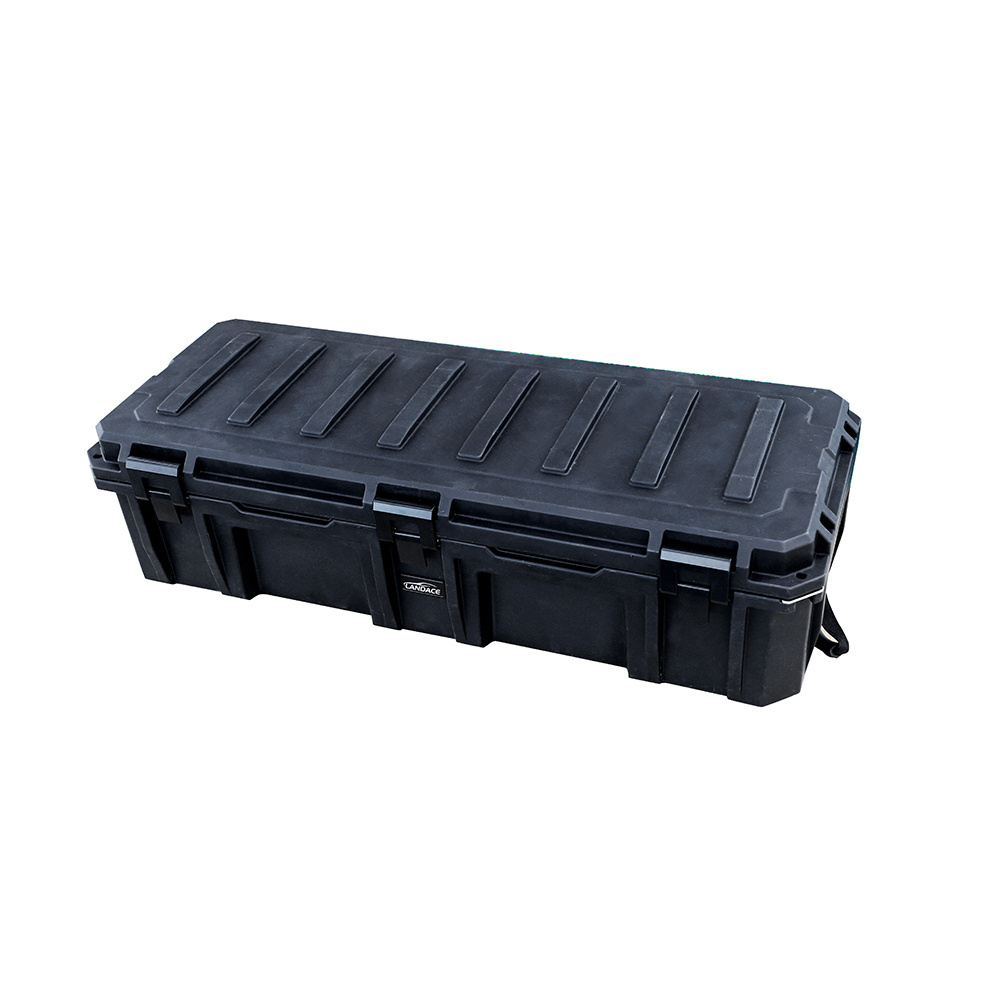 4X4 outdoor camping Accessories Plastic Tool storage  Box 110lL Car Roof Rack Top Carrier Storage Box Cargo Case.