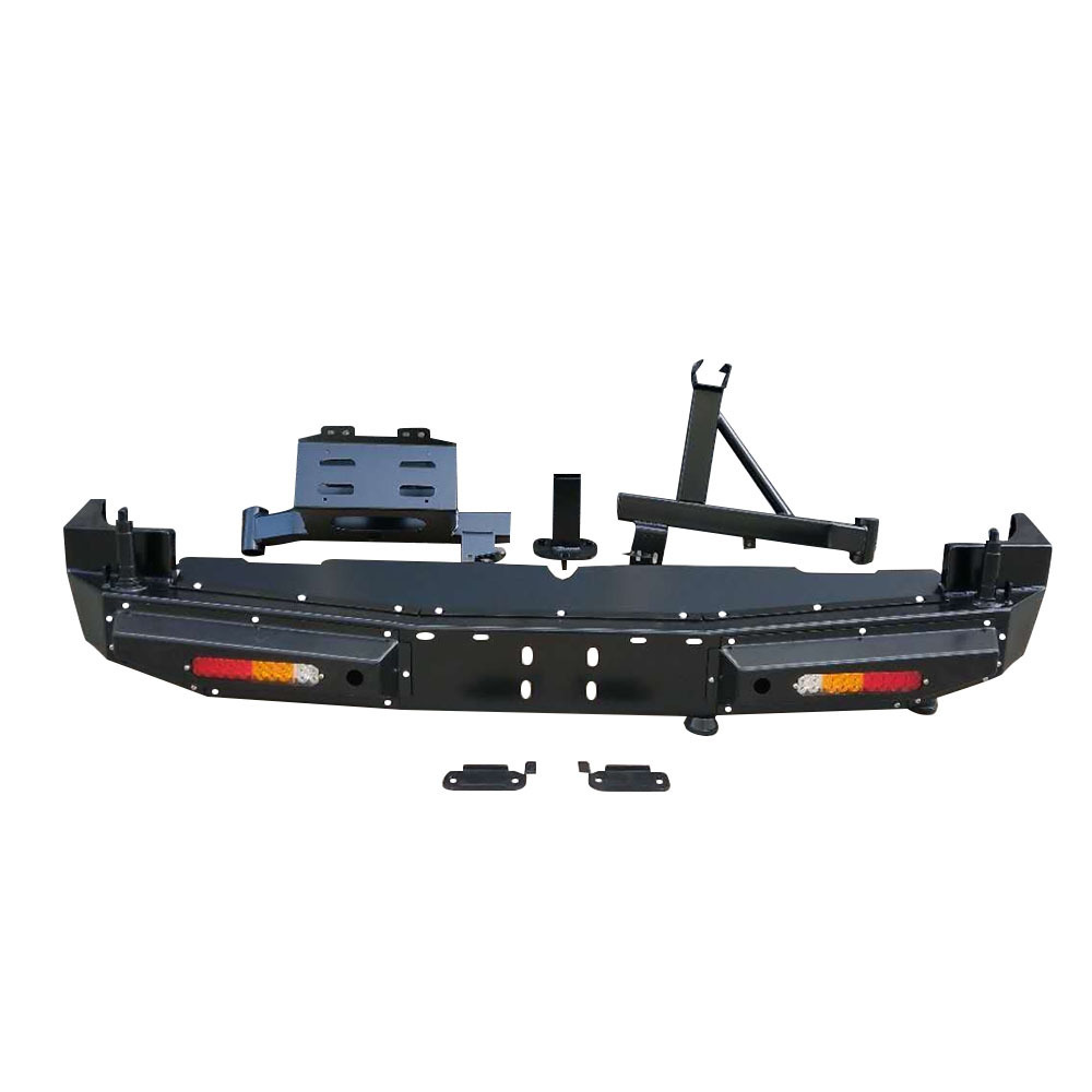 Wholesale 4*4 Exterior Modification Accessories Winch Bull Bar Steel Rear Bumper Front Bumper for Toyota FJ150