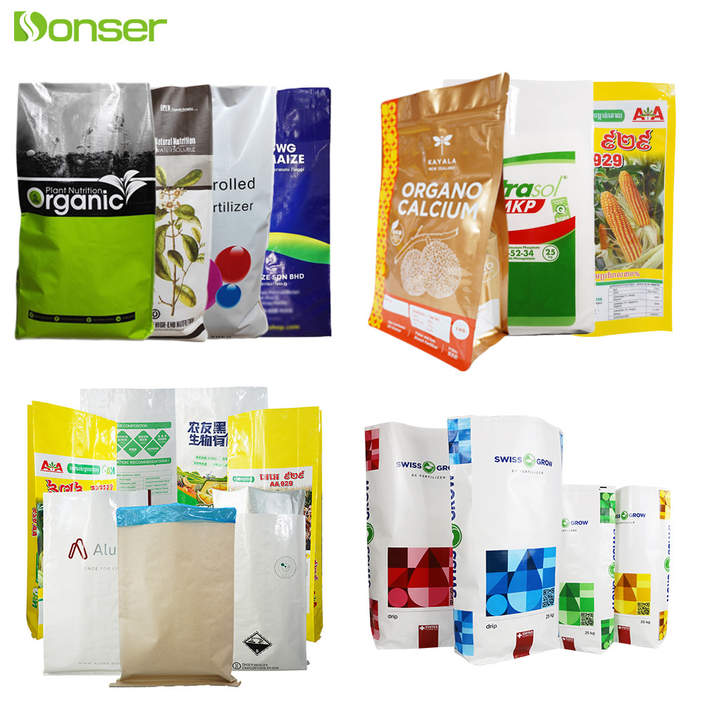 Custom Fertilizer Bag 5kg Factory OEM High Quality Recyclable PE Urea Fertilizer Packaging Mylar Bags for Fertilizer Suppliers