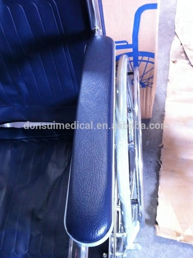 Top Sale Stainless Steel Manual Folding Wheelchair Price