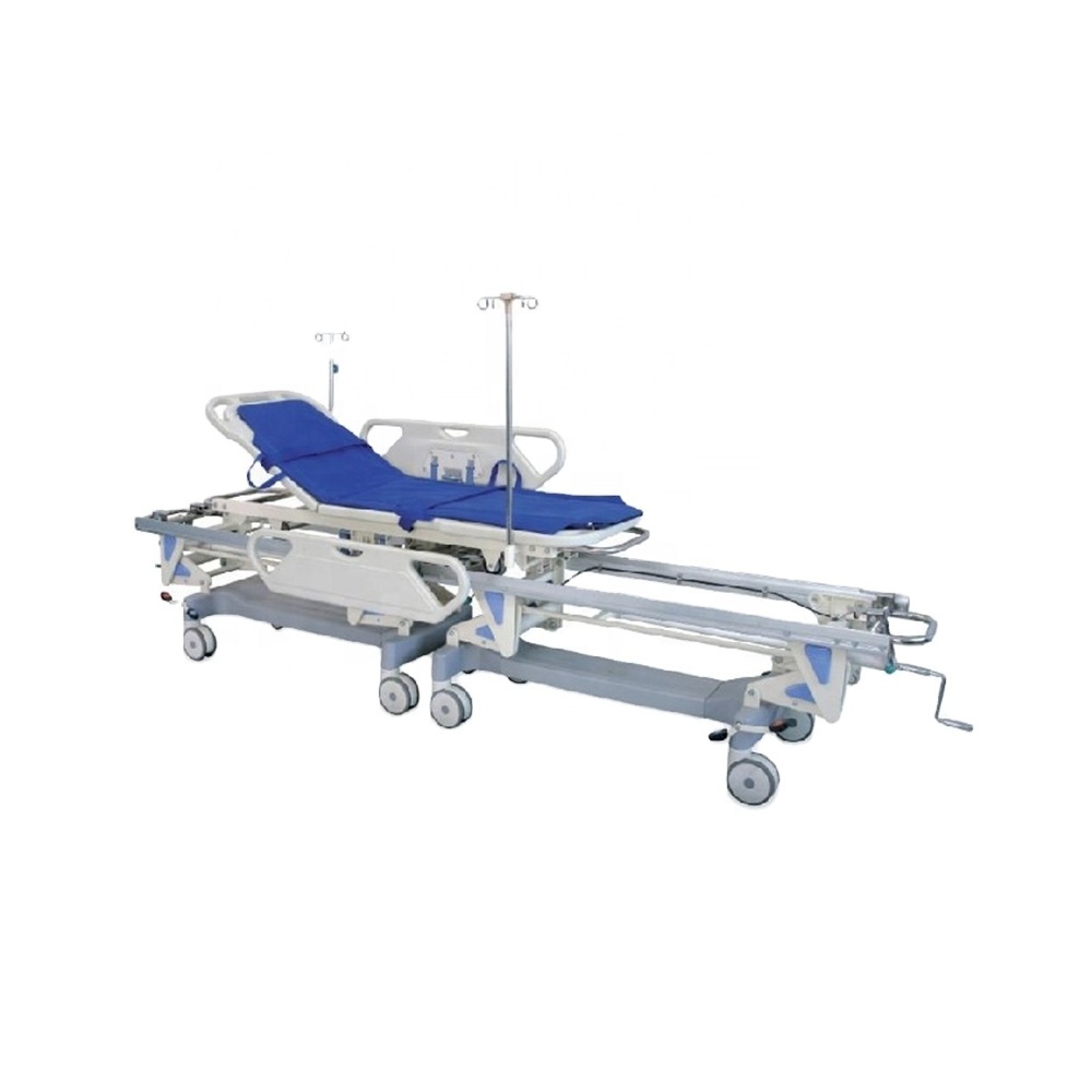 Medical equipment hospital bed Luxurious Connecting Stretcher Patient  stretcher trolley