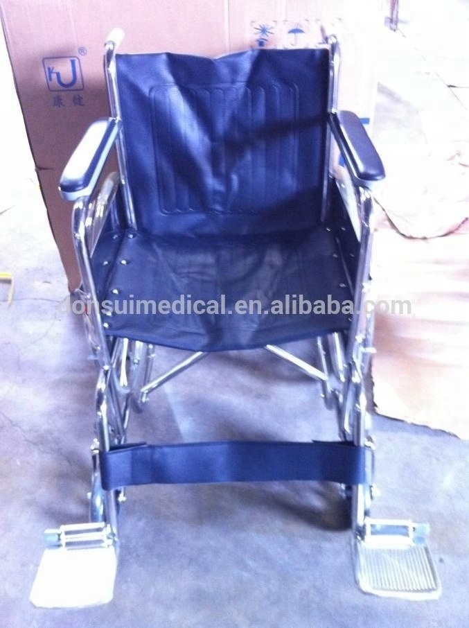 Top Sale Stainless Steel Manual Folding Wheelchair Price