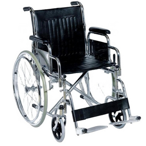 Top Sale Stainless Steel Manual Folding Wheelchair Price